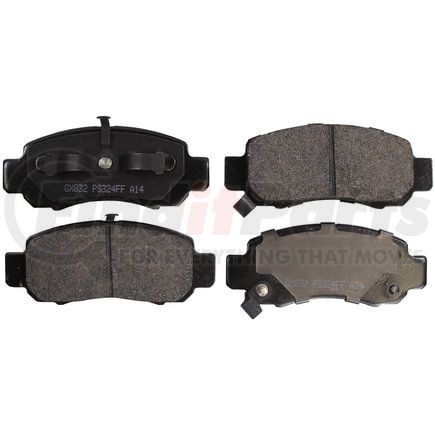 Monroe GX832 Disc Brake Pad Set Monroe Brakes ProSolution Ceramic Brake Pads