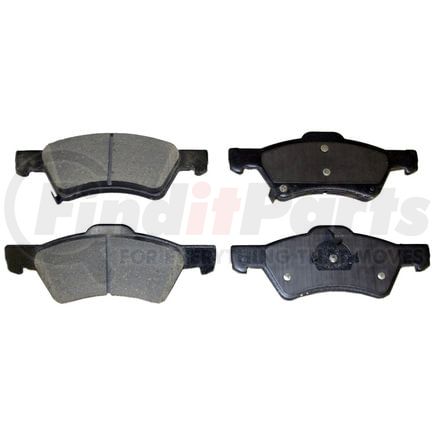 GX857 by MONROE - Monroe Brakes ProSolution Ceramic Brake Pads