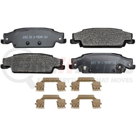 Monroe GX922 Disc Brake Pad Set Monroe Brakes ProSolution Ceramic Brake Pads