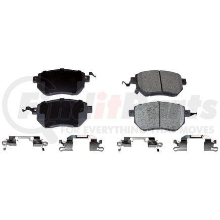 Monroe GX969 Disc Brake Pad Set Monroe Brakes ProSolution Ceramic Brake Pads