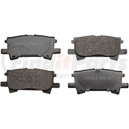 GX996 by MONROE - ProSolution Ceramic Brake Pads