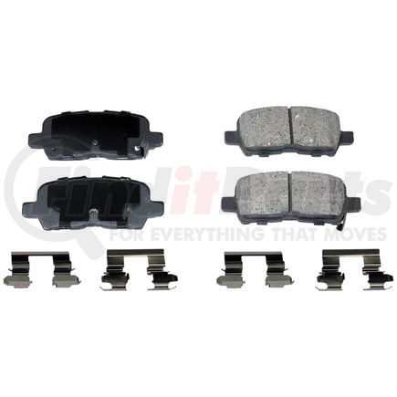 Monroe GX999 Disc Brake Pad Set Monroe Brakes ProSolution Ceramic Brake Pads
