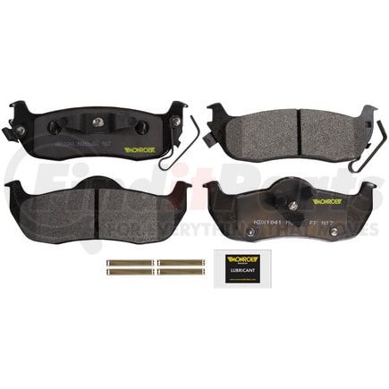 Monroe HDX1041 Disc Brake Pad Set Monroe Brakes Severe Solution Brake Pads