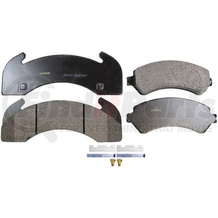 Monroe HDX225 Disc Brake Pad Set Monroe Brakes Severe Solution Brake Pads