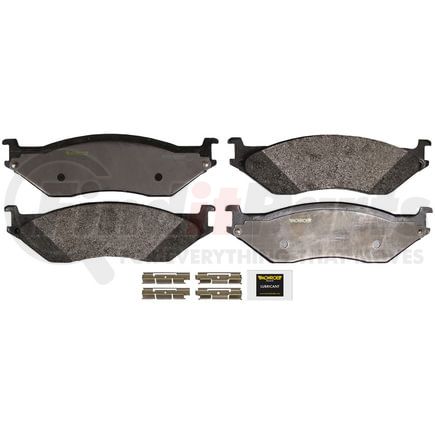 Monroe HDX777 Disc Brake Pad Set Monroe Brakes Severe Solution Brake Pads