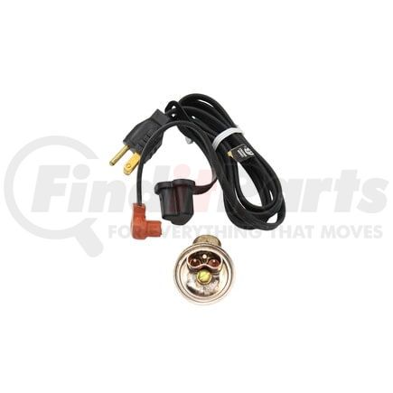 310-0053 by PHILLIPS & TEMRO - Freeze Plug Heater - Standard Cord, 120V, 400 Watts, 1-5/8" Diameter