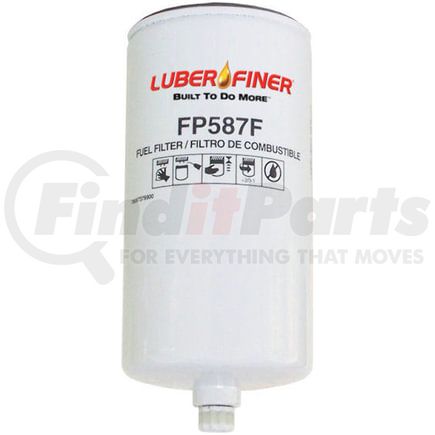 FP587F by LUBER-FINER - Luberfiner FP587F 3" Spin-on Fuel Filter