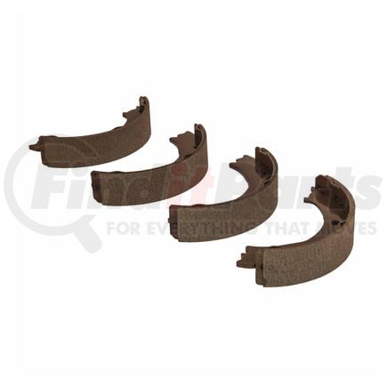 WA08-5126 by WORLD AMERICAN - BRAKE SHOE SET OF 4