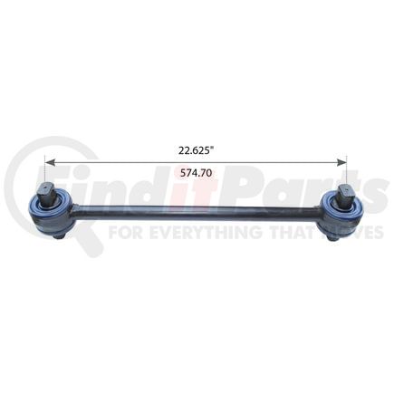 WA12-2481 by WORLD AMERICAN - Axle Torque Rod Assembly - HD Suspension, Rigid (Volvo GM 8071851, Euclid E-8853A)