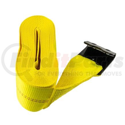 WA140D430FH by WORLD AMERICAN - Flat Hook Winch Strap