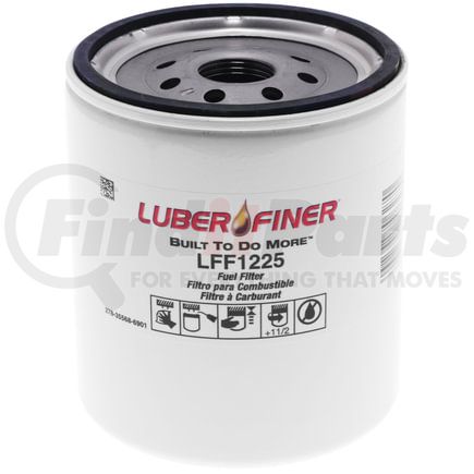 LFF1225 by LUBER-FINER - Luberfiner LFF1225 MD/HD Spin-On Fuel Filter