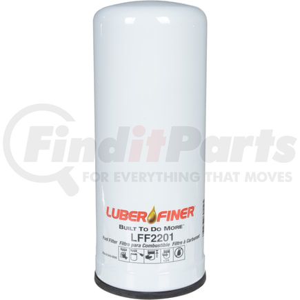 LFF2201 by LUBER-FINER - Luberfiner LFF2201 MD/HD Spin-On Fuel Filter