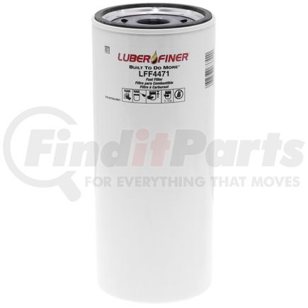 LFF4471 by LUBER-FINER - Luberfiner LFF4471 MD/HD Spin-On Fuel Filter