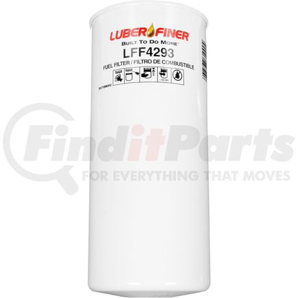 LFF4293 by LUBER-FINER - Luberfiner LFF4293 4" Spin-on Fuel Filter