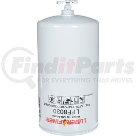 LFF8030 by LUBER-FINER - Luberfiner LFF8030 4" Spin-on Fuel Filter