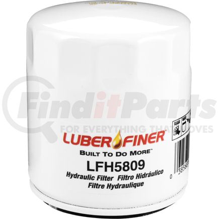 LFH5809 by LUBER-FINER - Luberfiner LFH5809 Hydraulic Filter Element