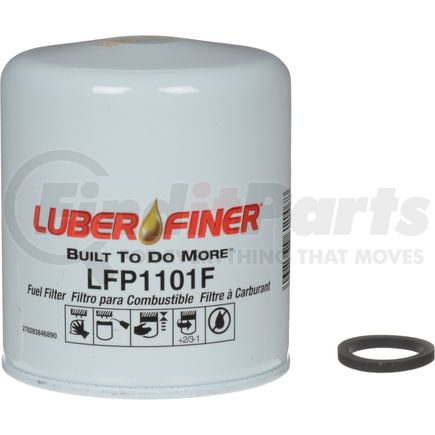 LFP1101F by LUBER-FINER - Luberfiner LFP1101F 4" Spin-on Oil Filter