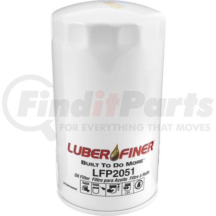 LFP2051 by LUBER-FINER - Luberfiner LFP2051 MD/HD Spin-on Oil Filter