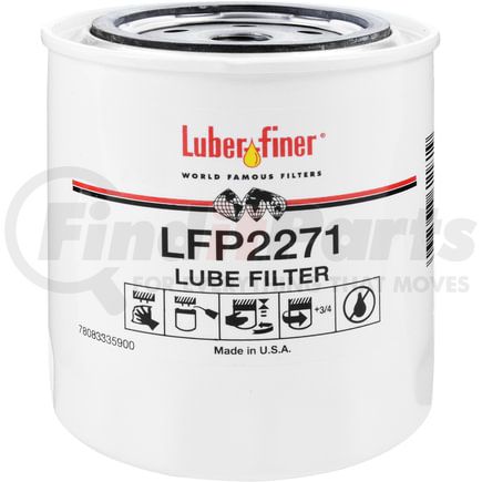 LFP2271 by LUBER-FINER - Luberfiner LFP2271 4" Spin-on Oil Filter