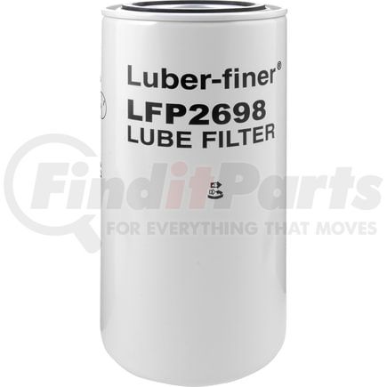 LFP2698 by LUBER-FINER - Luberfiner LFP2698 4" Spin-on Oil Filter