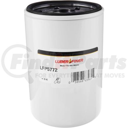 LFP5772 by LUBER-FINER - Luberfiner LFP5772 MD/HD Spin-on Oil Filter