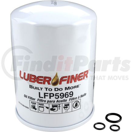 LFP5969 by LUBER-FINER - Luberfiner LFP5969 4" Spin-on Oil Filter