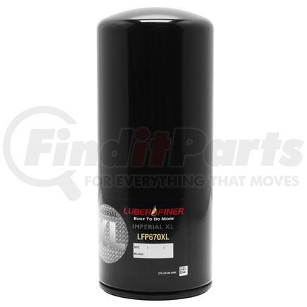 LFP670XL by LUBER-FINER - Luberfiner LFP670XL Extra Long Life Spin-on Oil Filter