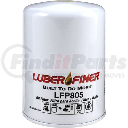LFP805 by LUBER-FINER - Luberfiner LFP805 4" Spin-on Oil Filter