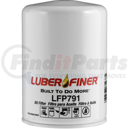 LFP791 by LUBER-FINER - Luberfiner LFP791 4" Spin-on Oil Filter