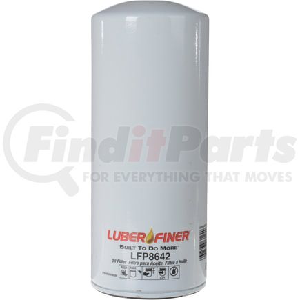 LFP8642 by LUBER-FINER - Luberfiner LFP8642 MD/HD Spin-on Oil Filter