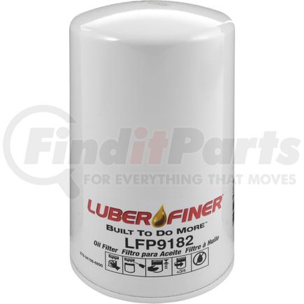 LFP9182 by LUBER-FINER - Luberfiner LFP9182 MD/HD Spin-on Oil Filter