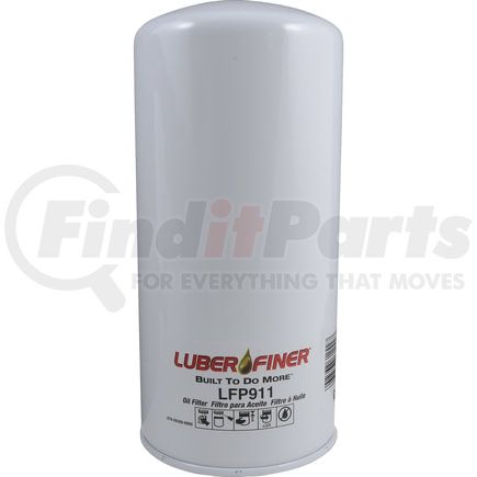 LFP911 by LUBER-FINER - Luberfiner LFP911 MD/HD Spin-on Oil Filter