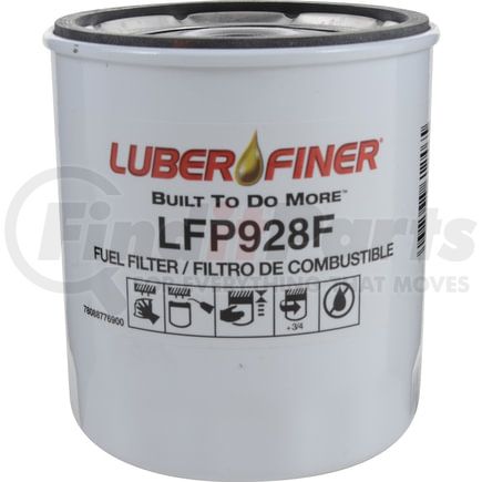 LFP928F by LUBER-FINER - Luberfiner LFP928F 4" Spin-on Oil Filter