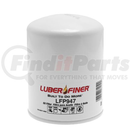 LFP947 by LUBER-FINER - Luberfiner LFP947 MD/HD Spin-on Oil Filter