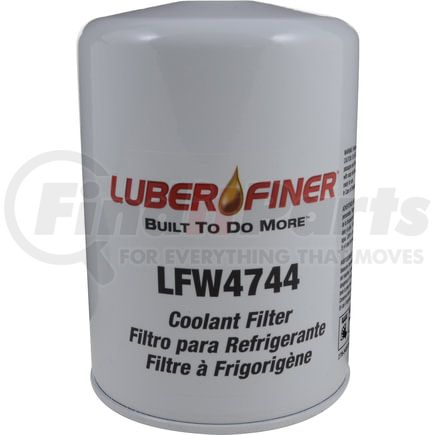 LFW4744 by LUBER-FINER - Luberfiner LFW4744 4" Spin-on Coolant Filter