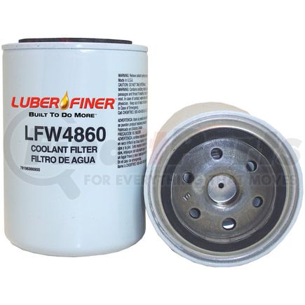 LFW4860 by LUBER-FINER - Luberfiner LFW4860 4" Spin-on Coolant Filter