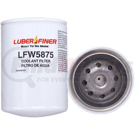 LFW5875 by LUBER-FINER - Luberfiner LFW5875 4" Spin-on Coolant Filter