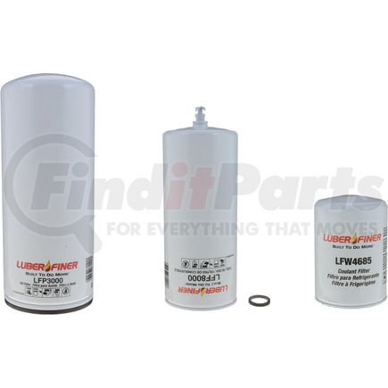 LK182C by LUBER-FINER - Luberfiner LK182C Oil Filter Kit
