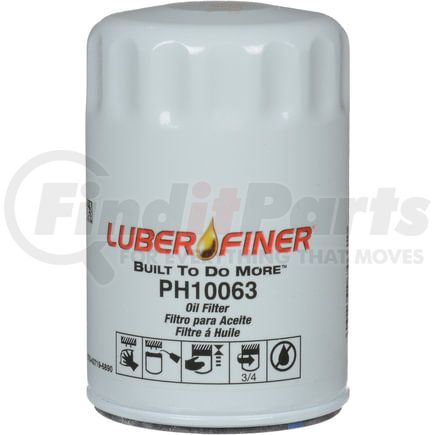 PH10063 by LUBER-FINER - Luberfiner PH10063 Spin-on Oil Filter