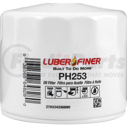 PH253 by LUBER-FINER - Luberfiner PH253 4" Spin-on Oil Filter