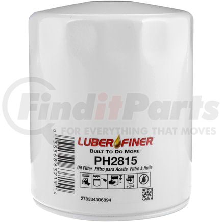 PH2815 by LUBER-FINER - Luberfiner PH2815 4" Spin-on Oil Filter