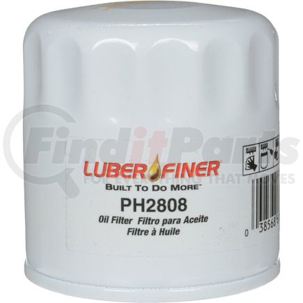 PH2808 by LUBER-FINER - Luberfiner PH2808 3" Spin-on Oil Filter