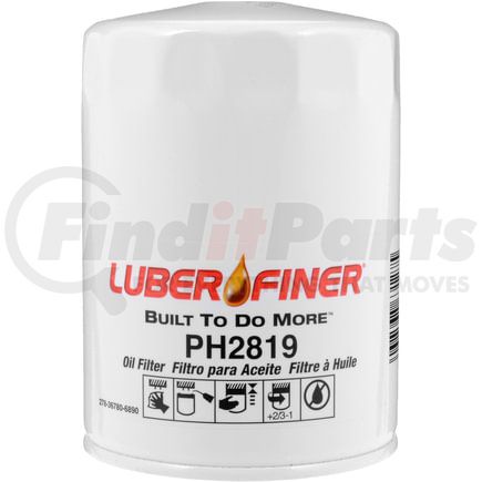 PH2819 by LUBER-FINER - Luberfiner PH2819 4" Spin-on Oil Filter