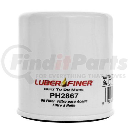 PH2867 by LUBER-FINER - Luberfiner PH2867 2 1/2" Spin-on Oil Filter