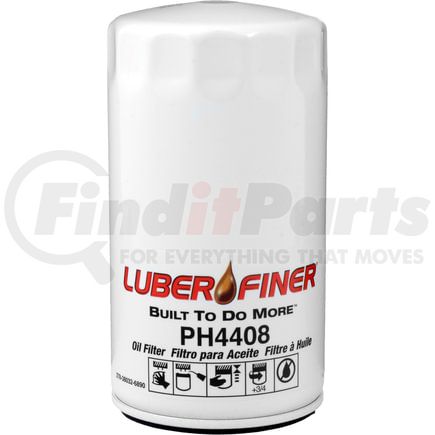 PH4408 by LUBER-FINER - Luberfiner PH4408 3" Spin-on Oil Filter