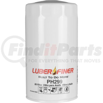 PH299 by LUBER-FINER - Luberfiner PH299 4" Spin-on Oil Filter