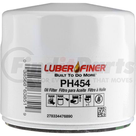 PH454 by LUBER-FINER - Luberfiner PH454 4" Spin-on Oil Filter