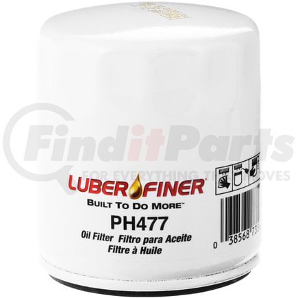 Luber-Finer PH477 Engine Oil Filter Luberfiner PH477 3" Spin-on Oil Filter
