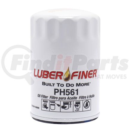 PH561 by LUBER-FINER - Luberfiner PH561 3" Spin-on Oil Filter