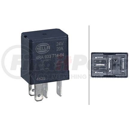 933714641 by HELLA - Accessory Power Relay